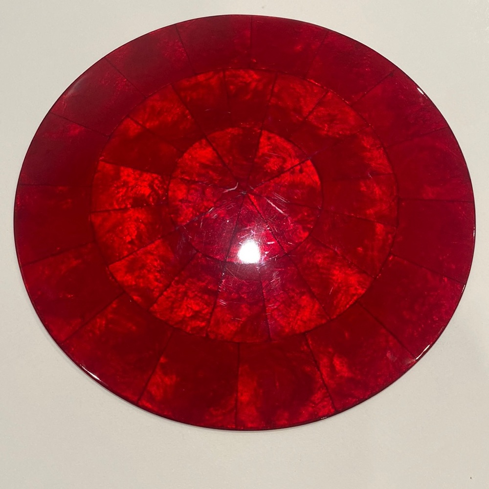 beautiful round Capiz Shell Placemat